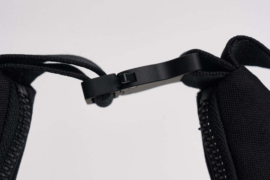 Borsa uomo Crescent a spalla nera KS8105 BLACK Y-3 