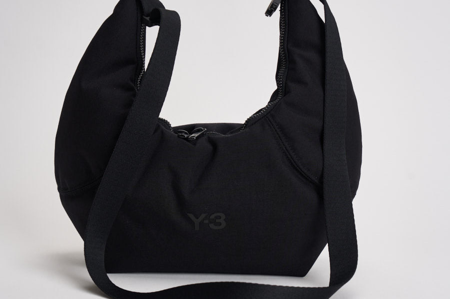 Borsa uomo Crescent a spalla nera KS8105 BLACK Y-3 
