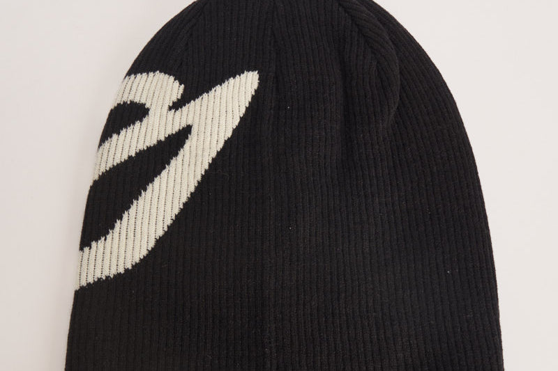 Berretto uomo in maglia con logo nero KS8154 BLACK Y-3 