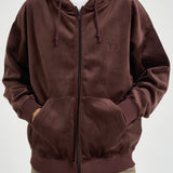 Felpa uomo effetto velluto bordeaux KT9786 NGTRED Y-3 