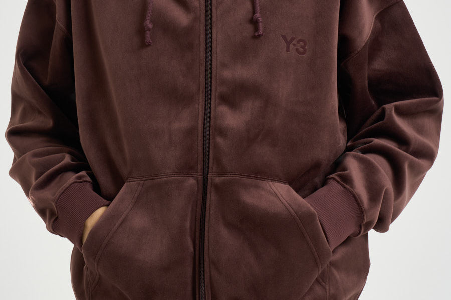 Felpa uomo effetto velluto bordeaux KT9786 NGTRED Y-3 