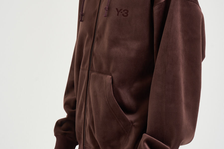 Felpa uomo effetto velluto bordeaux KT9786 NGTRED Y-3 