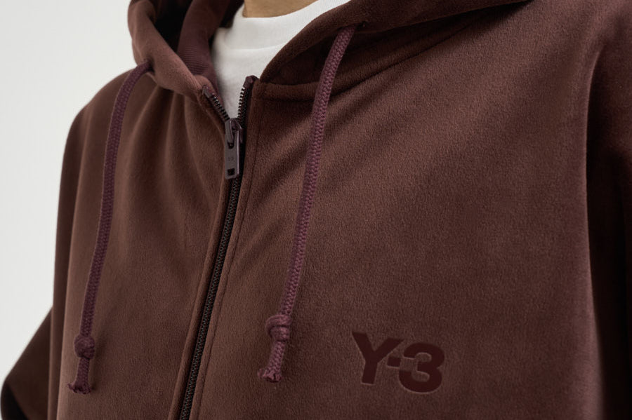 Felpa uomo effetto velluto bordeaux KT9786 NGTRED Y-3 