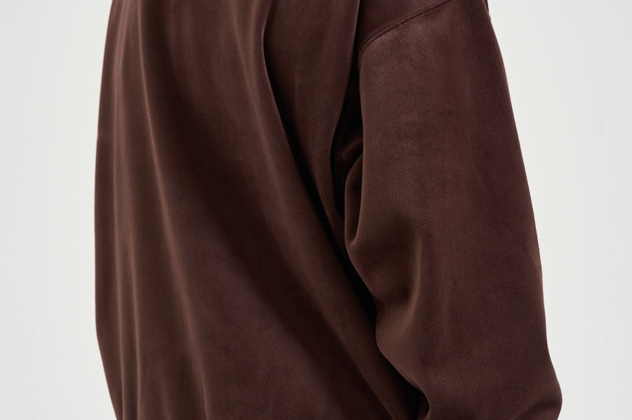 Felpa uomo effetto velluto bordeaux KT9786 NGTRED Y-3 