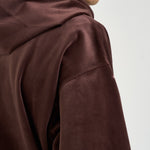 Felpa uomo effetto velluto bordeaux KT9786 NGTRED Y-3 
