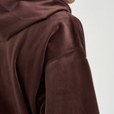 Felpa uomo effetto velluto bordeaux KT9786 NGTRED Y-3 