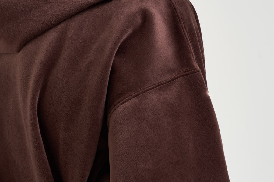 Felpa uomo effetto velluto bordeaux KT9786 NGTRED Y-3 