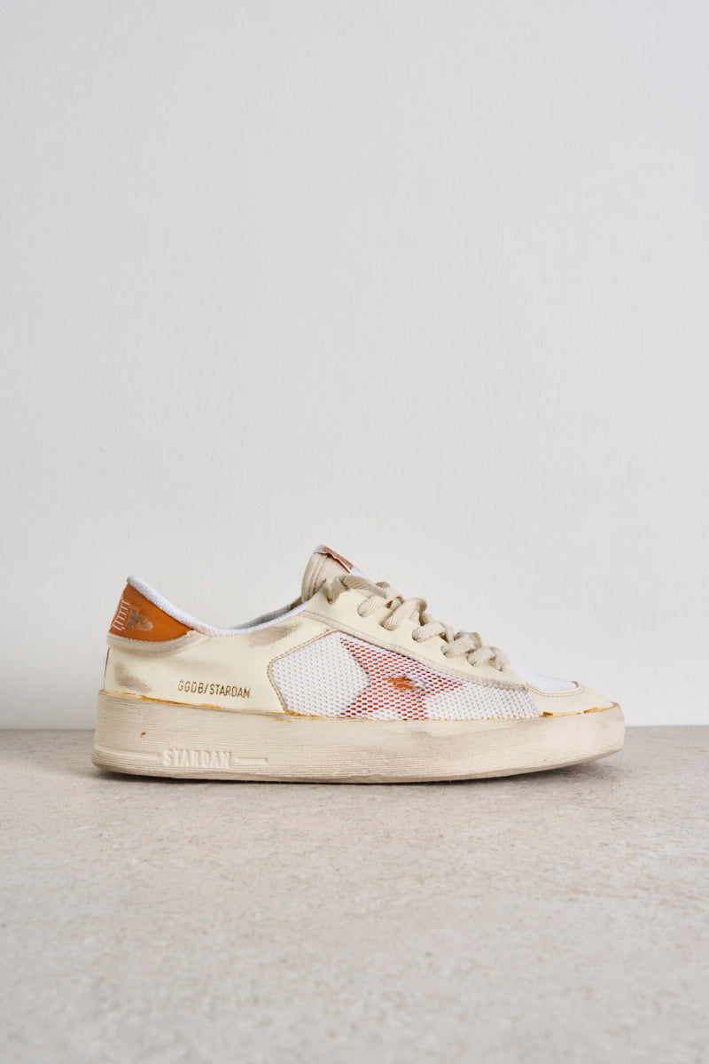 GOLDEN GOOSE Sneakers uomo Stardan con effetto vissuto Paris Ricci