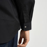 Camicia uomo con cuore nera AXB0020 BLACK COMME DES GARCON PLAY 