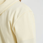 Felpa uomo con cappuccio e zip avorio AXT172 IVORY COMME DES GARCON PLAY 