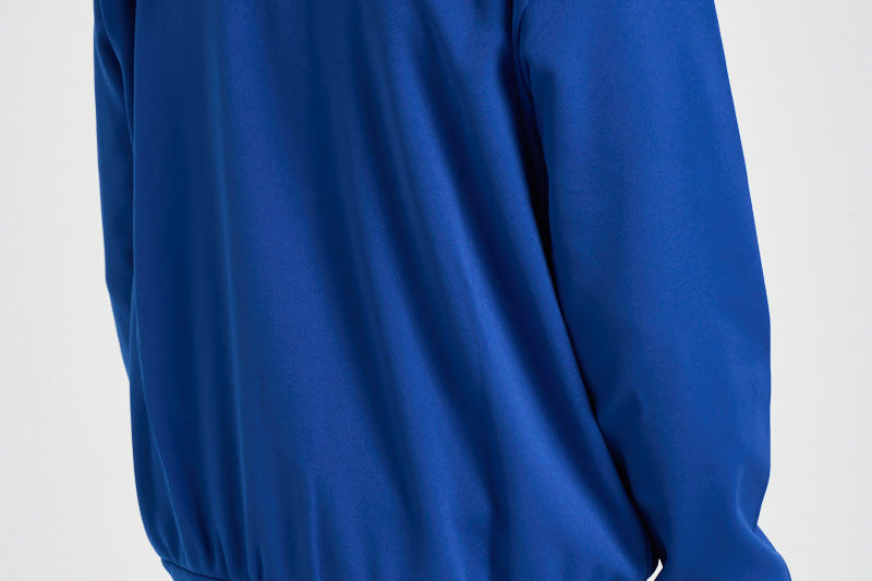 Felpa uomo con cappuccio e zip blu AXT172 NAVY COMME DES GARCON PLAY 