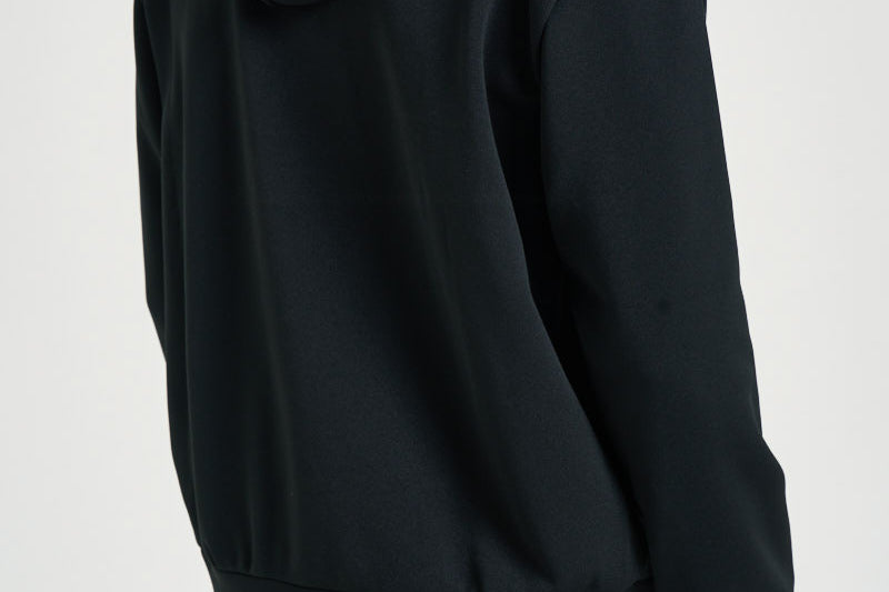 Felpa uomo con cappuccio nera AXT174 BLACK COMME DES GARCON PLAY 