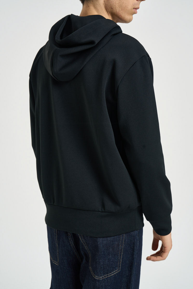 Felpa uomo con cappuccio nera AXT174 BLACK COMME DES GARCON PLAY 