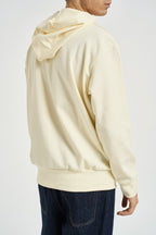 Felpa uomo con cappuccio avorio AXT174 IVORY COMME DES GARCON PLAY 