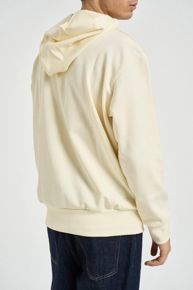 Felpa uomo con cappuccio avorio AXT174 IVORY COMME DES GARCON PLAY 