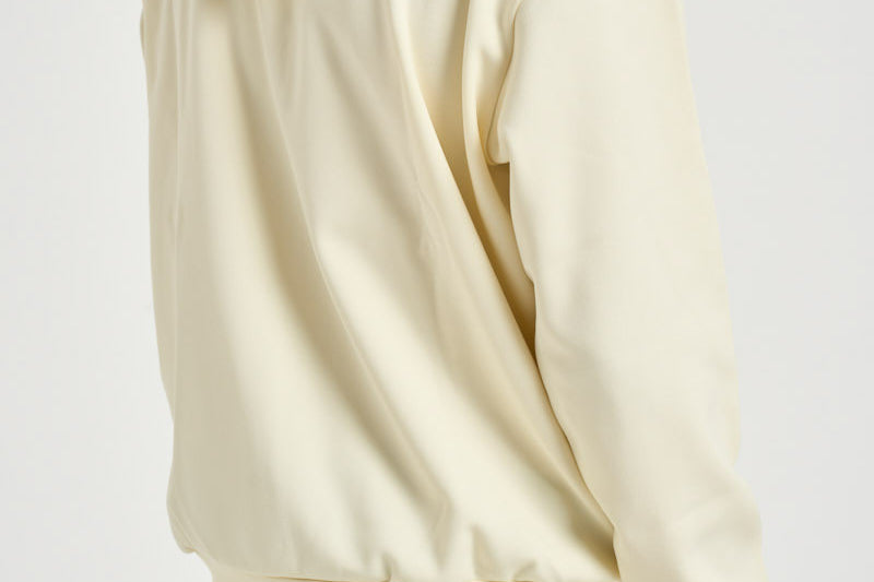 Felpa uomo con cappuccio avorio AXT174 IVORY COMME DES GARCON PLAY 