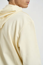 Felpa uomo con cappuccio avorio AXT174 IVORY COMME DES GARCON PLAY 