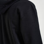 Felpa uomo con cappuccio e zip nera AXT294 BLACK COMME DES GARCON PLAY 