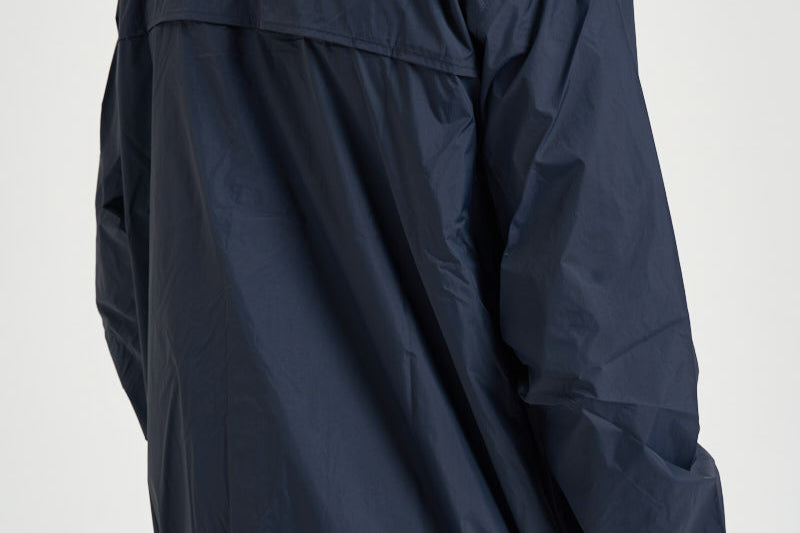 Impermeabile K-Way uomo con cappuccio blu navy AZJ501 NAVY COMME DES GARCON PLAY 