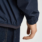 Impermeabile K-Way uomo con cappuccio blu navy AZJ501 NAVY COMME DES GARCON PLAY 