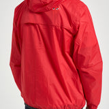 Impermeabile K-Way uomo con cappuccio rosso AZJ501 RED COMME DES GARCON PLAY 