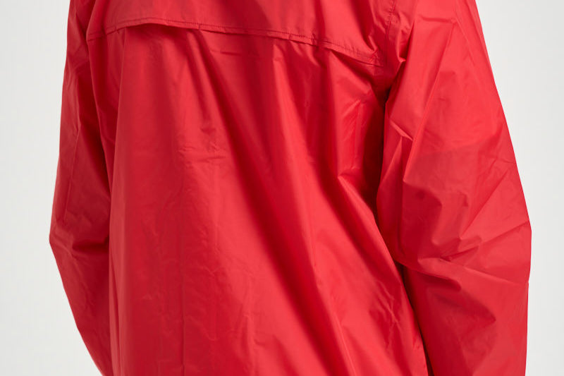 Impermeabile K-Way uomo con cappuccio rosso AZJ501 RED COMME DES GARCON PLAY 