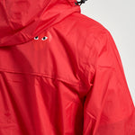 Impermeabile K-Way uomo con cappuccio rosso AZJ501 RED COMME DES GARCON PLAY 