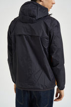 Giacca uomo con cappuccio arancione e nera AZJ505 ORANGEBLACK COMME DES GARCON PLAY 