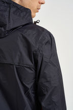 Giacca uomo con cappuccio arancione e nera AZJ505 ORANGEBLACK COMME DES GARCON PLAY 