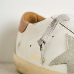 Sneakers uomo bianco e cammello GMF00102 F00218210803 GOLDEN GOOSE 