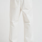Jeans uomo dritto in denim bianco GMP01186 P00098010190 GOLDEN GOOSE 
