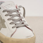 Sneakers donna Super-Star bianche e rosa GWF00102 F00256910914 GOLDEN GOOSE 