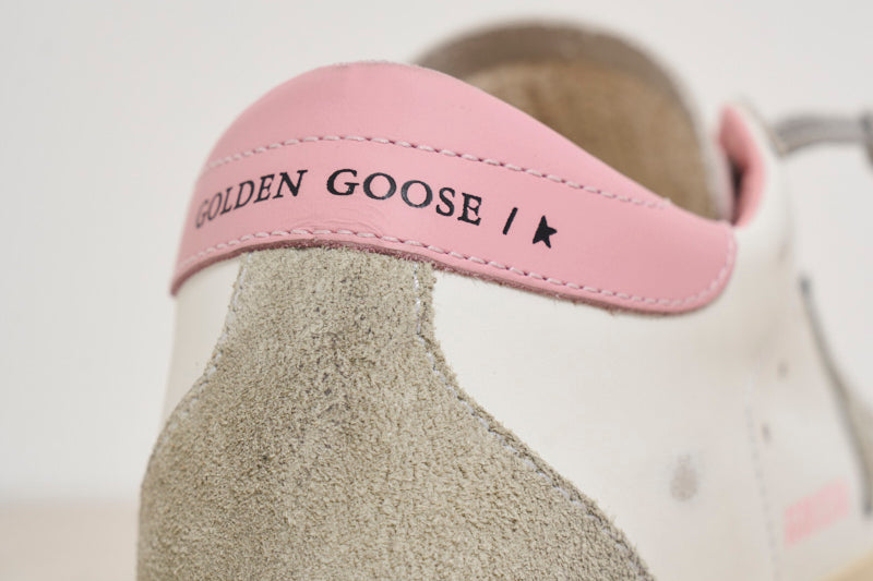 Sneakers donna Super-Star bianche e rosa GWF00102 F00256910914 GOLDEN GOOSE 