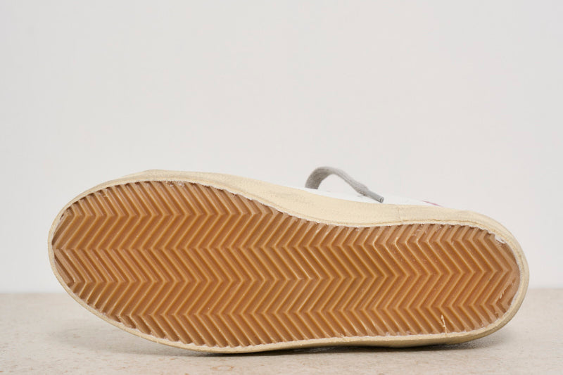Sneakers donna Super-Star bianche e rosa GWF00102 F00256910914 GOLDEN GOOSE 