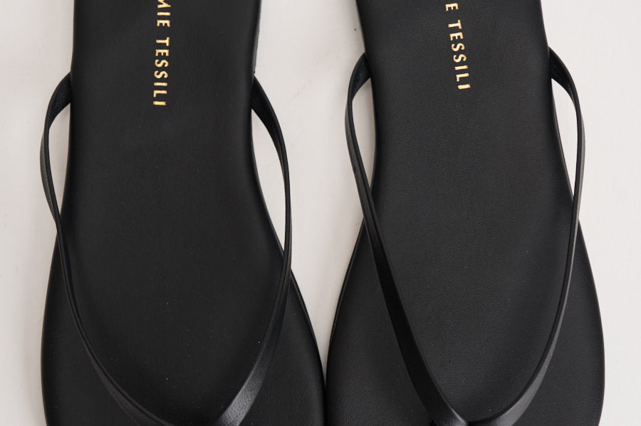 Sandalo donna infradito in pelle marrone 10165 NERO ACCADEMIE TESSILI 