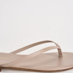 Sandalo donna infradito in pelle sabbia 10165 TAUPE ACCADEMIE TESSILI 