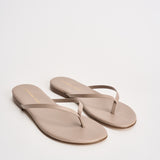 Sandalo donna infradito in pelle sabbia 10165 TAUPE ACCADEMIE TESSILI 