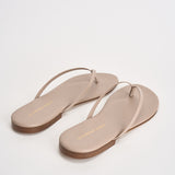 Sandalo donna infradito in pelle sabbia 10165 TAUPE ACCADEMIE TESSILI 