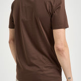 T-shirt uomo girocollo marrone SH000760 MORO ACCADEMIE TESSILI 