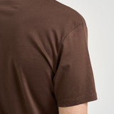 T-shirt uomo girocollo marrone SH000760 MORO ACCADEMIE TESSILI 