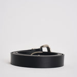 Cintura uomo in pelle nera VZ15 NERO ACCADEMIE TESSILI 