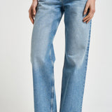 Jeans donna low rise in denim chiaro A260 1371VAULT AGOLDE 