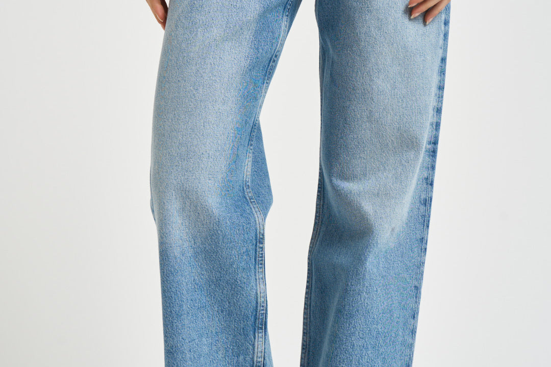 Jeans donna low rise in denim chiaro A260 1371VAULT AGOLDE 