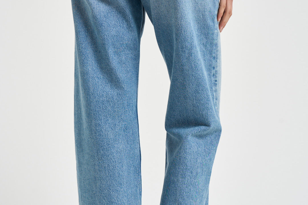 Jeans donna low rise in denim chiaro A260 1371VAULT AGOLDE 