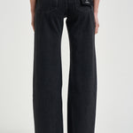 Jeans donna Hugh in denim nero 1134 009VINTAGEBLACK ANINE BING 