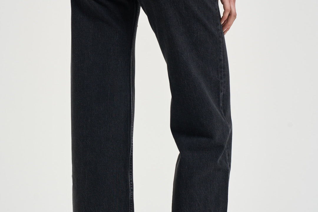Jeans donna Hugh in denim nero 1134 009VINTAGEBLACK ANINE BING 