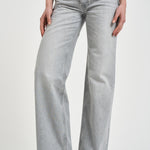 Jeans donna gamba dritta in denim grigio 12023 WASHEDGREY ANINE BING 