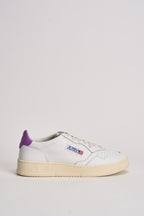 Sneakers uomo Medalist Low bianca e viola AULM LL08 AUTRY 