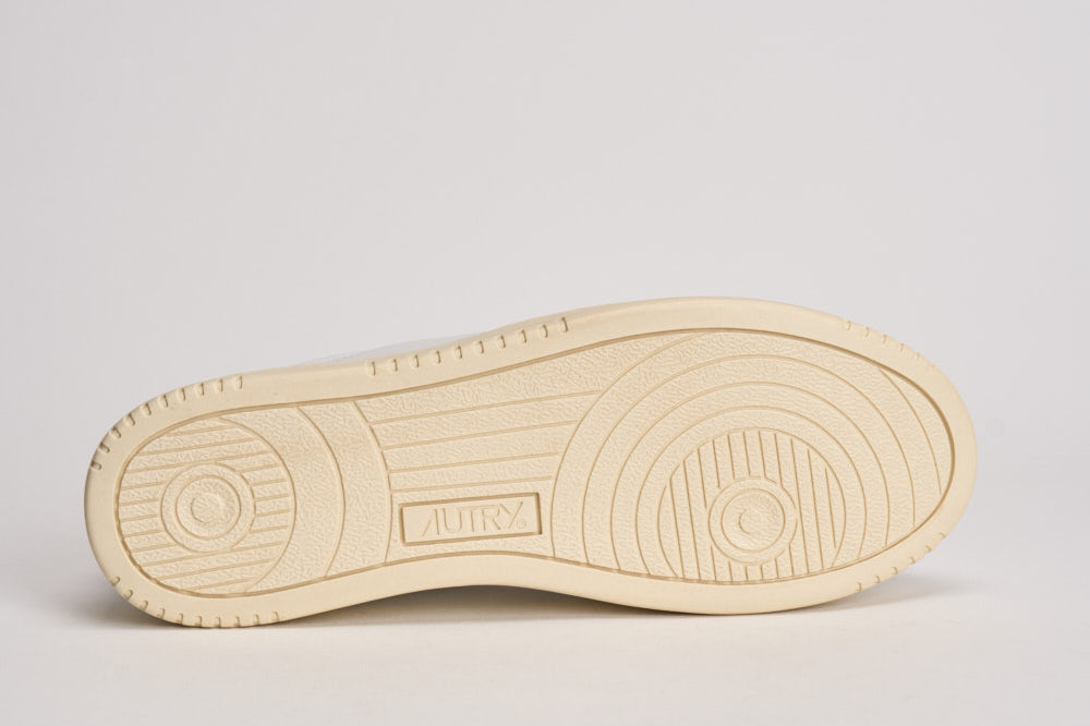 Sneakers uomo Medalist Low bianca e viola AULM LL08 AUTRY 