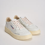 Sneakers donna Medalist Low ianca e gialla AULW DL02 AUTRY 